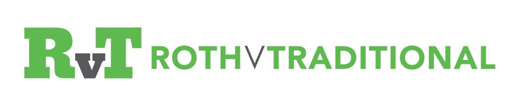 Roth vs Traditional IRA Calculator Logo